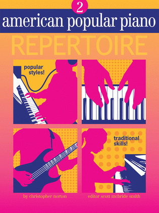 Book cover for American Popular Piano - Repertoire