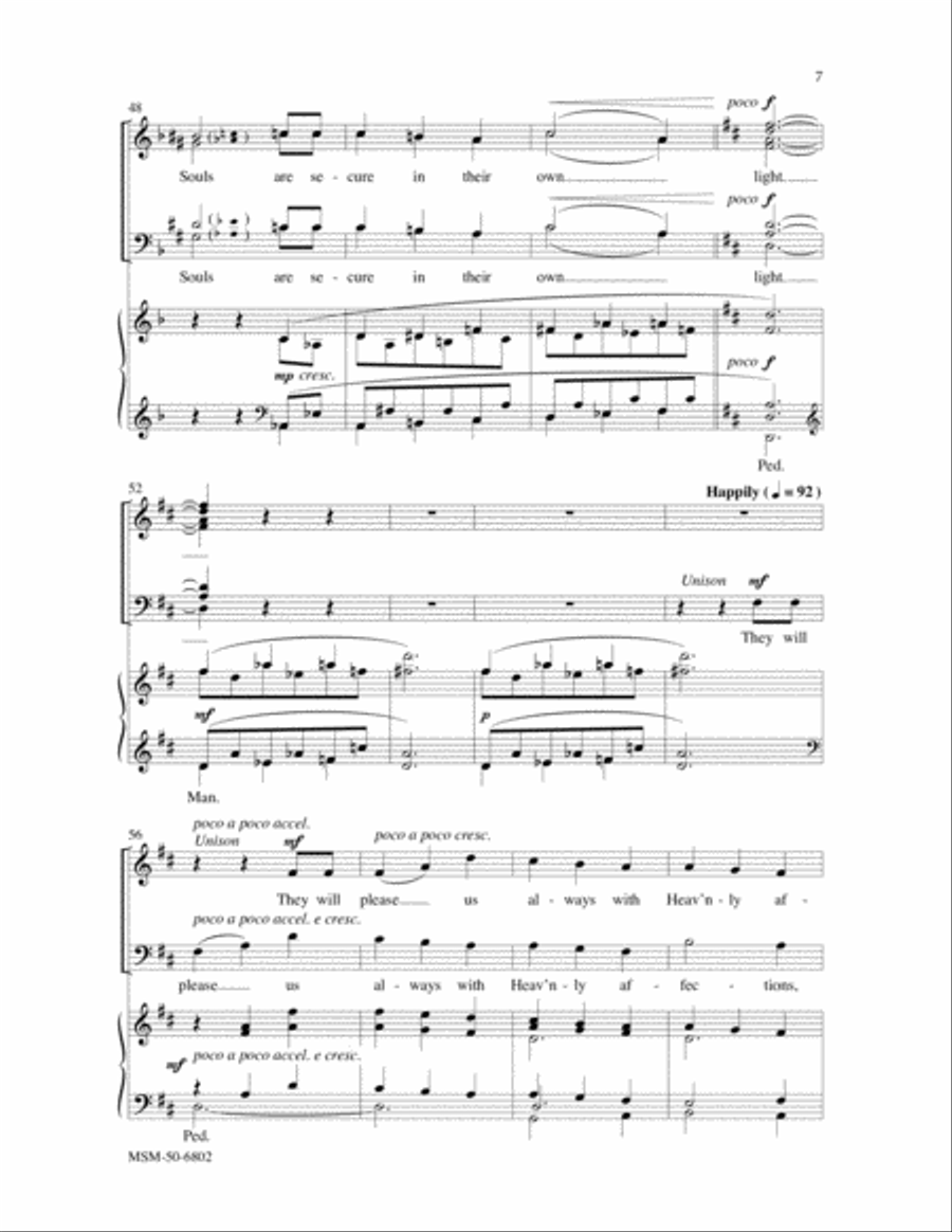 The Saints of God Divisi scores gallery preview page 5