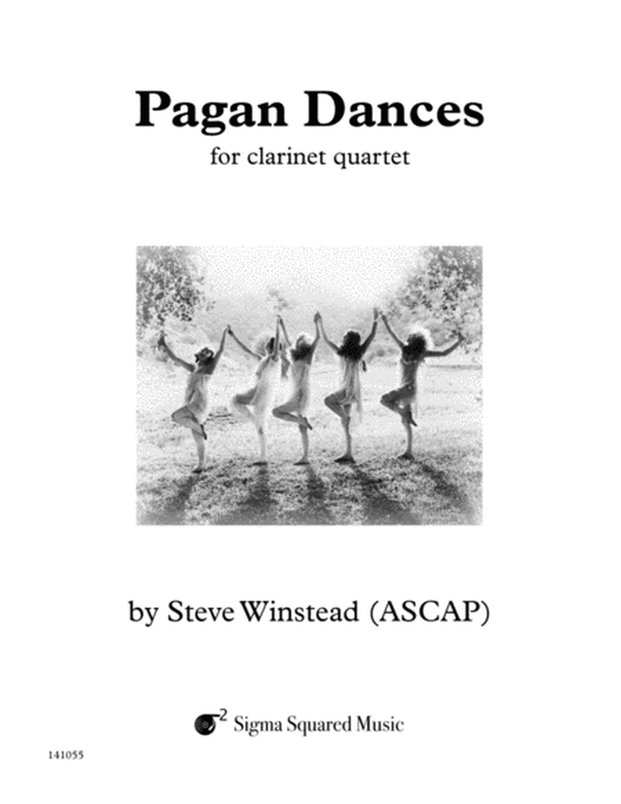 Pagan Dances for Clarinet Quartet or Choir image number null