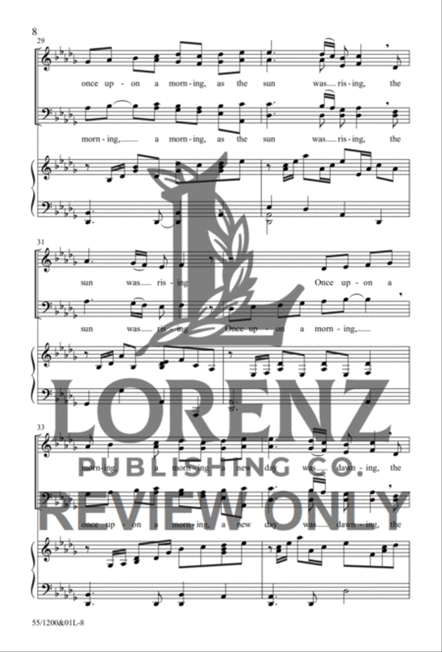 Once Upon a Morning Once Upon a Morning 4-Part scores gallery preview page 6