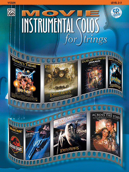 Movie Instrumental Solos for Strings Violin Book and CD