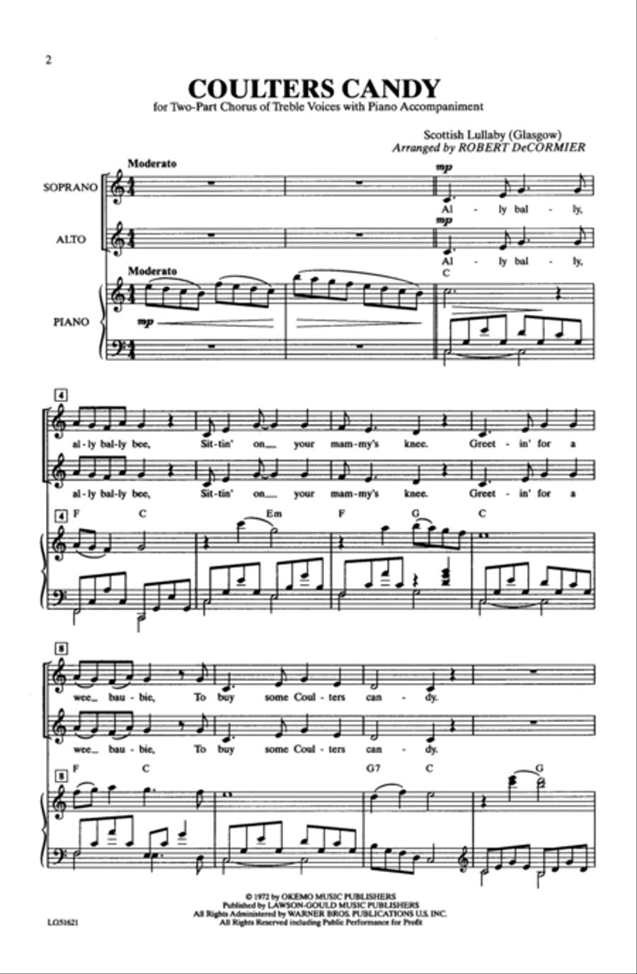 Coulters Candy 2-Part scores gallery preview page 9