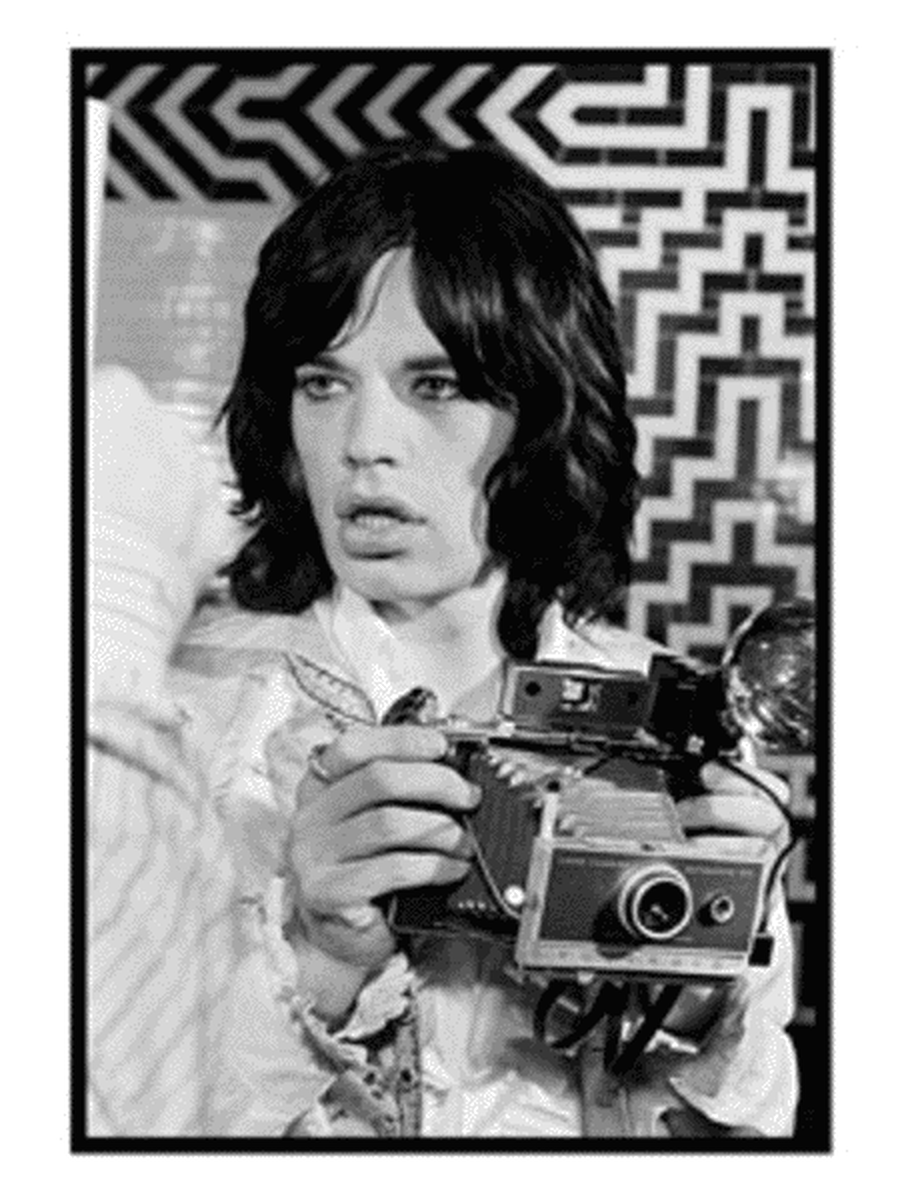 Baron Wolman Greetings Card - Mick Jagger