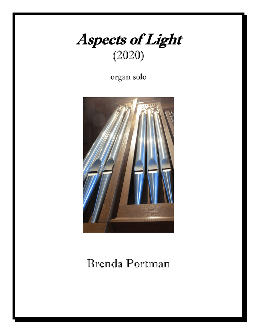 Aspects of Light (organ solo) by Brenda Portman Organ Solo scores gallery preview page 1