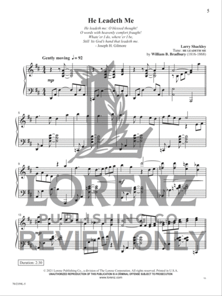 The Church Pianist's Library, Vol. 30 Piano Solo scores gallery preview page 4