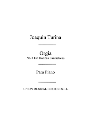 Book cover for Orgia De Danzas Fantasticas For Piano