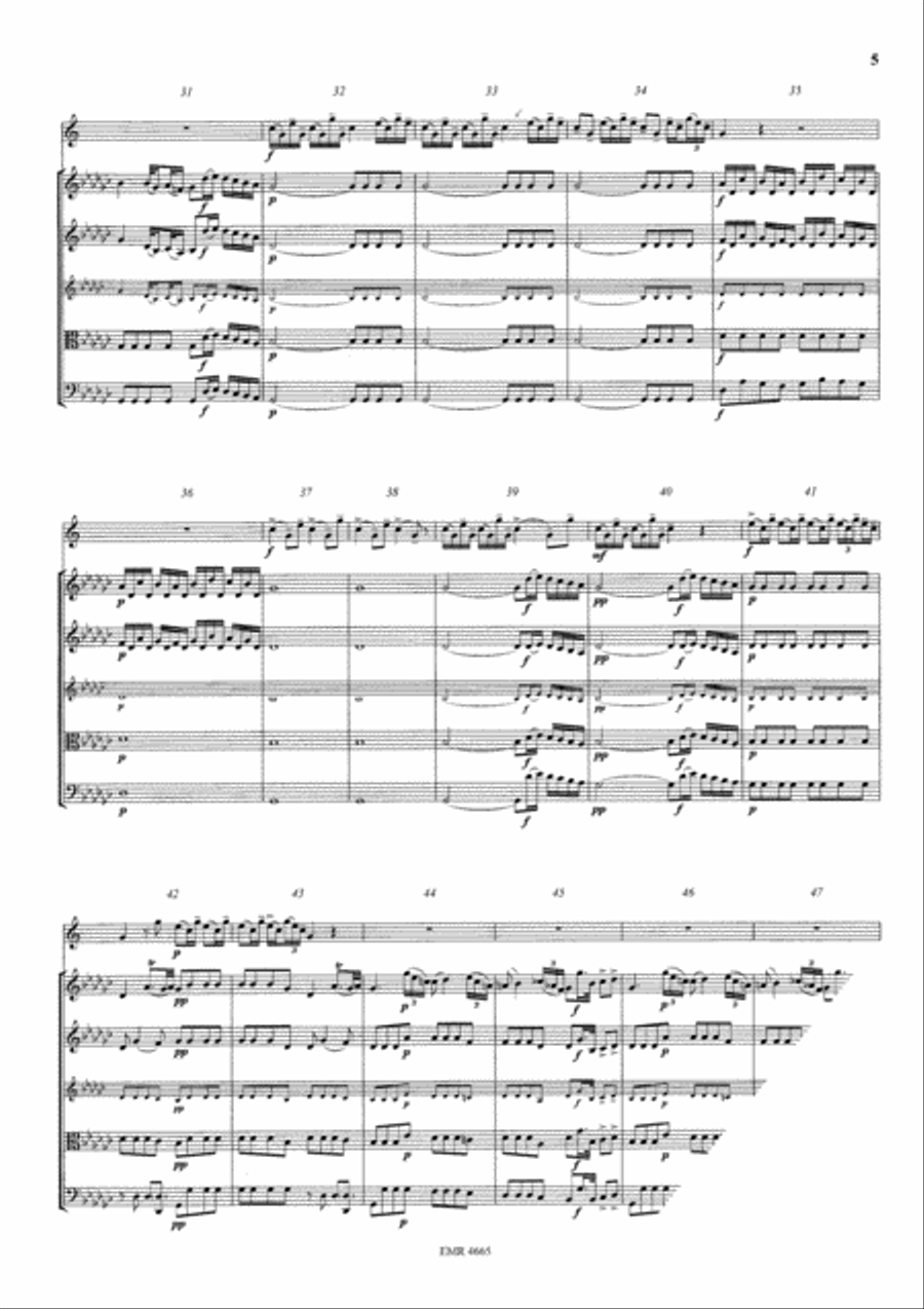 Sinfonia Pastorella String Orchestra scores gallery preview page 5