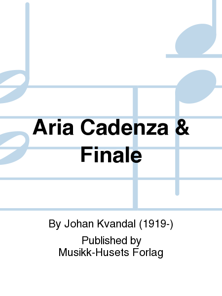 Aria Cadenza & Finale