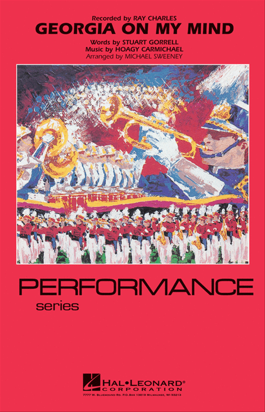 Georgia on My Mind Marching Band scores gallery preview page 1