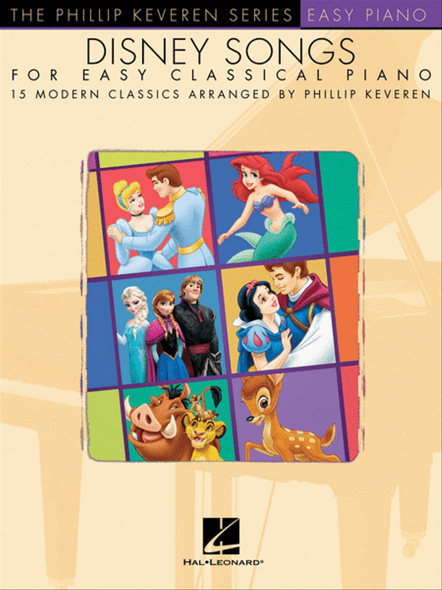 Disney Songs for Easy Classical Piano Easy Piano scores gallery preview page 1