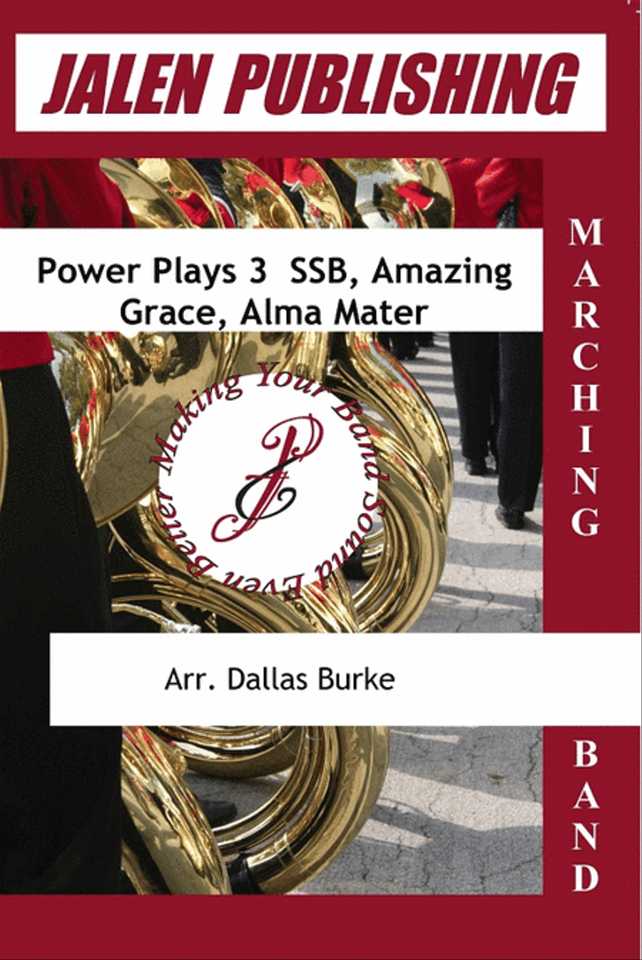 Power Plays 3 SSB, Amazing Grace, Alma Mater Marching Band scores gallery preview page 1