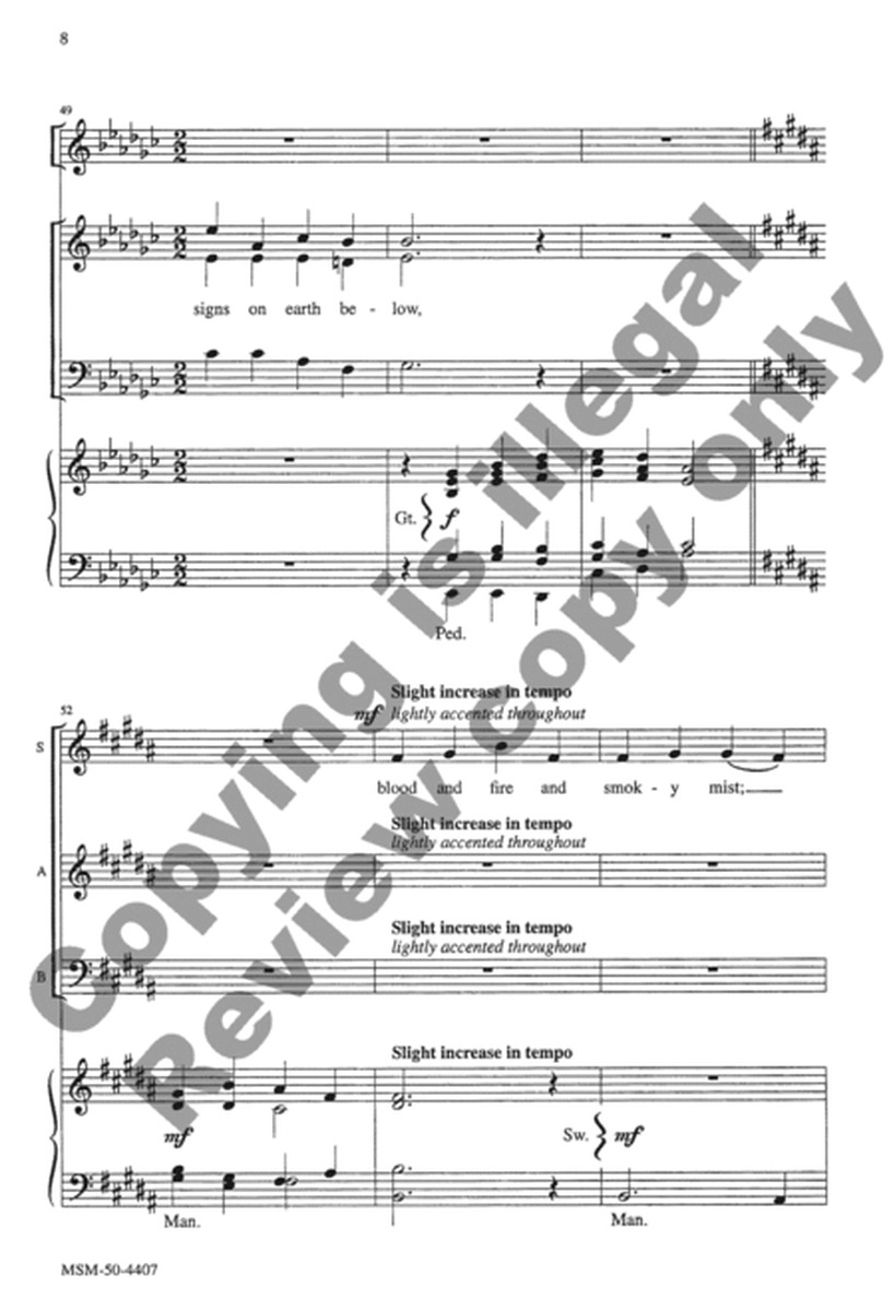 In the Last Days (Choral Score)