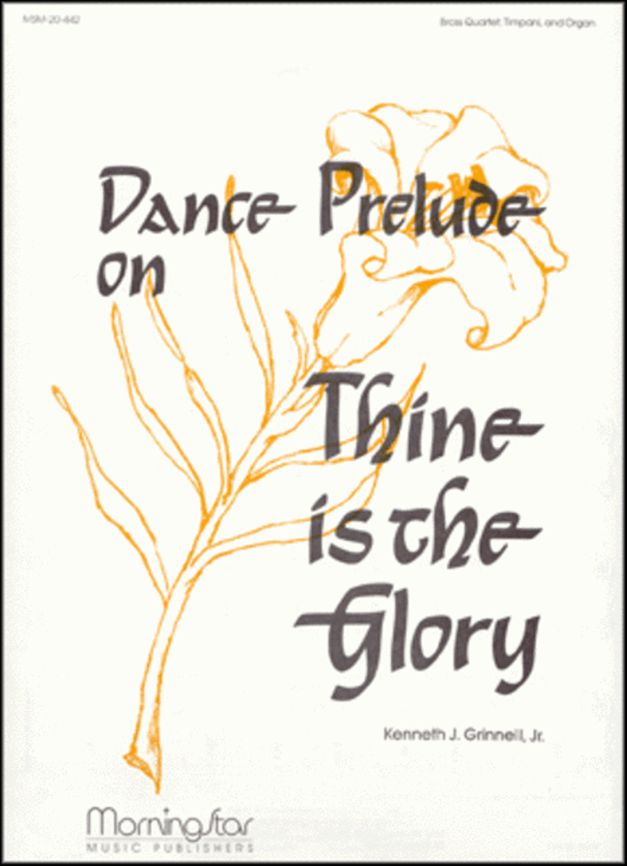 Dance Prelude on Thine Is the Glory Organ scores gallery preview page 1