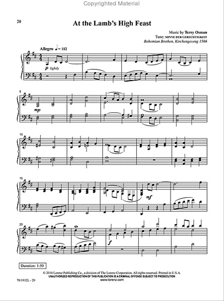 The Church Pianist's Library, Vol. 16 Piano Solo scores gallery preview page 15