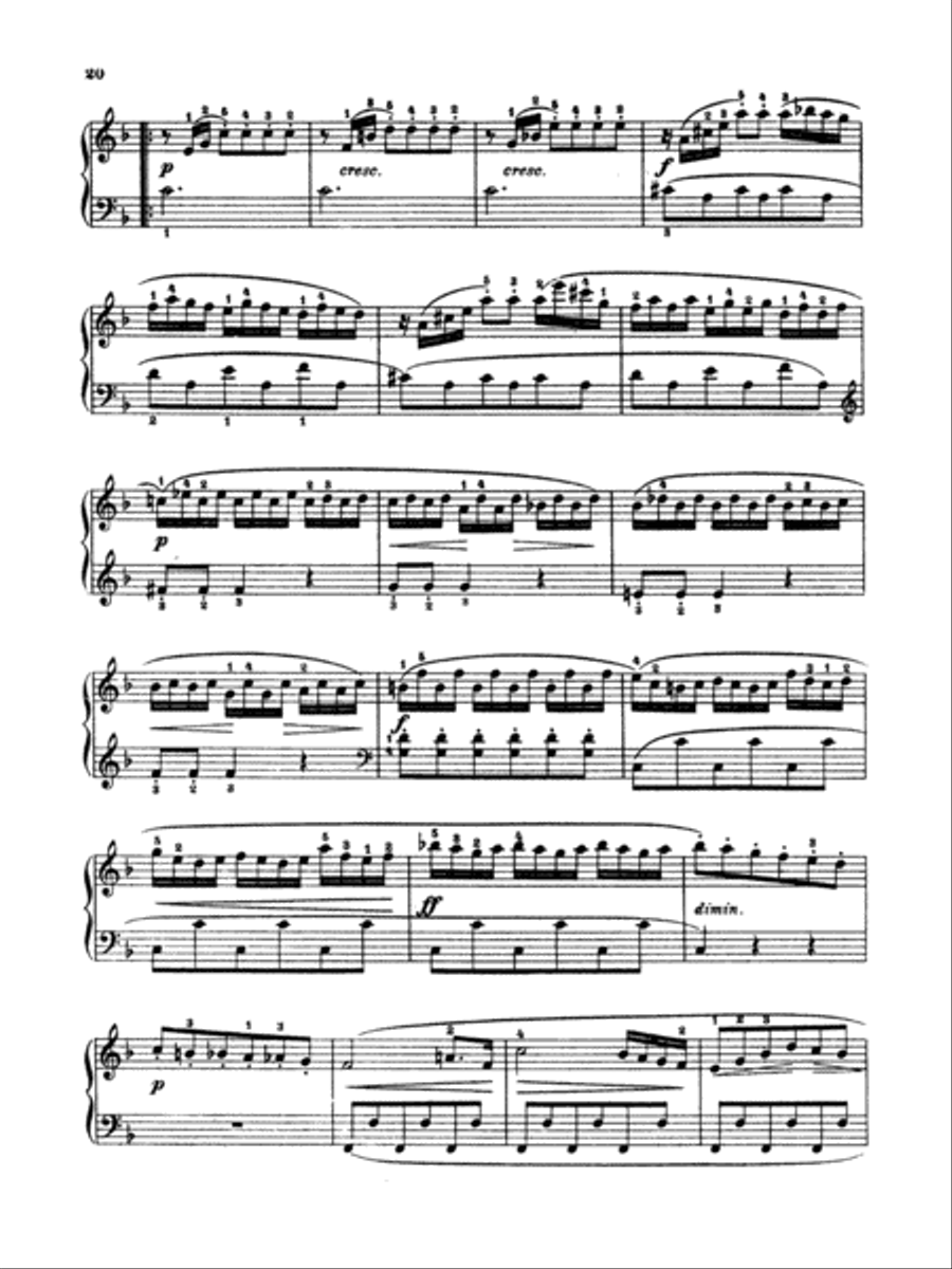 Clementi: Twelve Sonatinas Piano Solo scores gallery preview page 2