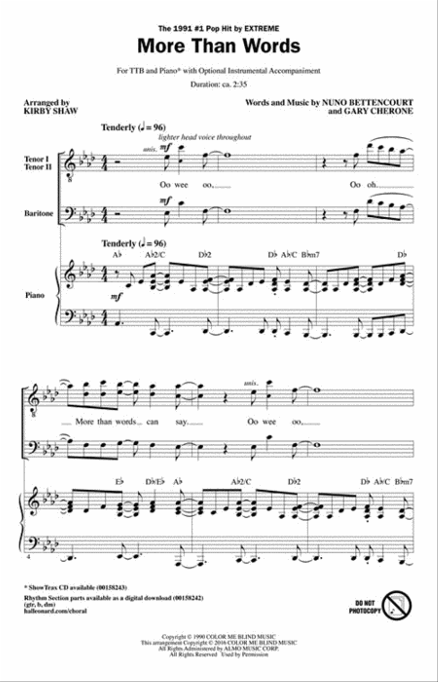 More Than Words TTB scores gallery preview page 2
