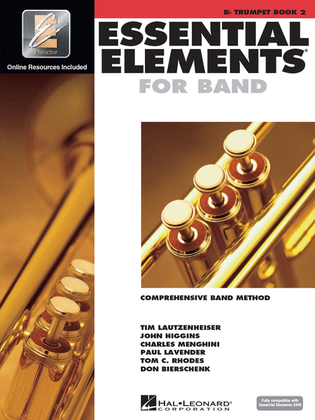 Book cover for Essential Elements for Band – Book 2 with EEi