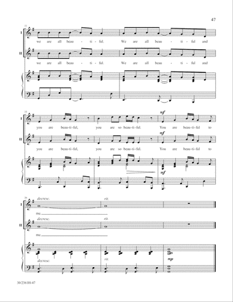 Ten Who Counted 2-Part scores gallery preview page 48