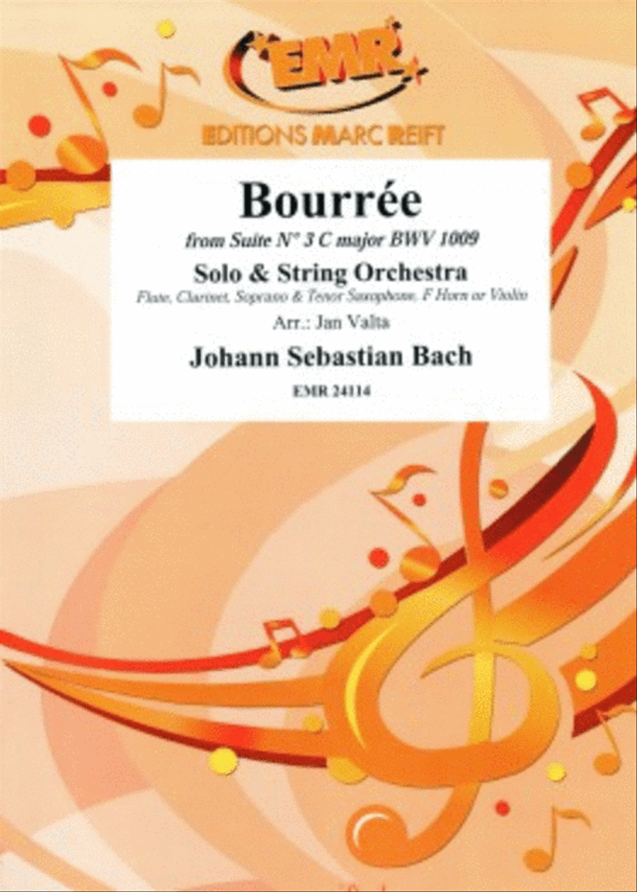 Bourree String Orchestra scores gallery preview page 1