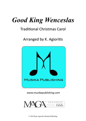 Book cover for Good King Wenceslas - for Flute Quartet