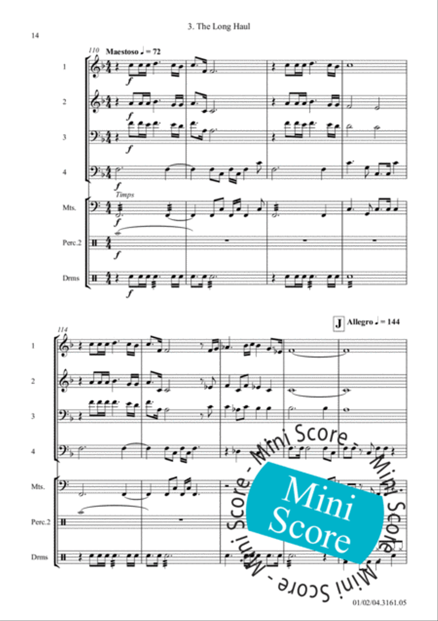 Road Trip Concert Band scores gallery preview page 20