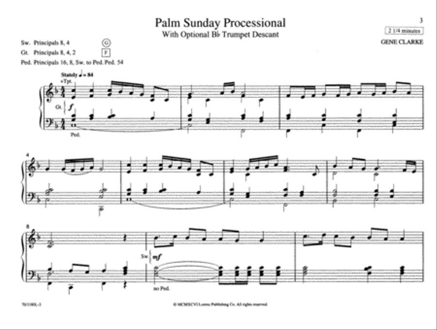 Pull Out All the Stops! for Easter Organ scores gallery preview page 5