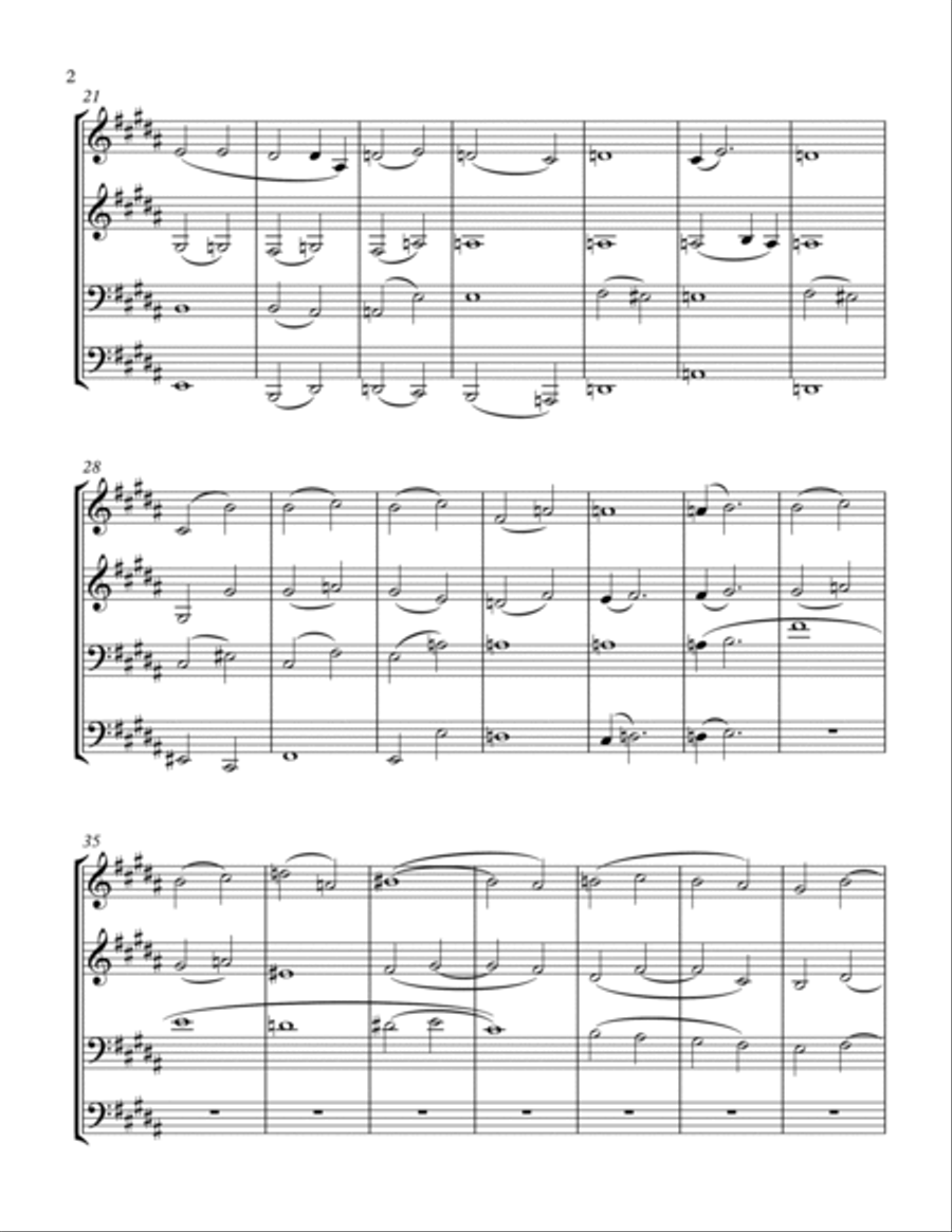 The Unknown Brass Ensemble scores gallery preview page 2