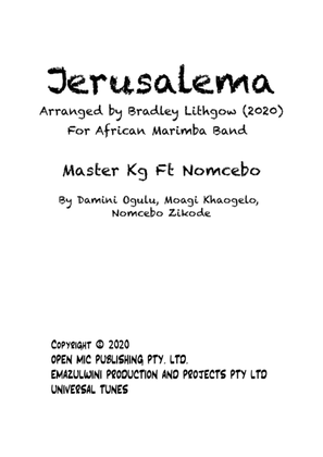 Book cover for Jerusalema