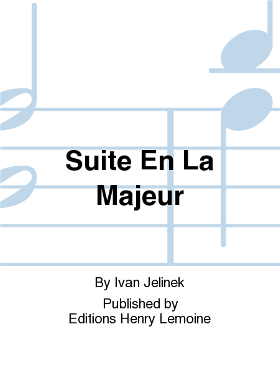 Suite en La Majeur Acoustic Guitar scores gallery preview page 1