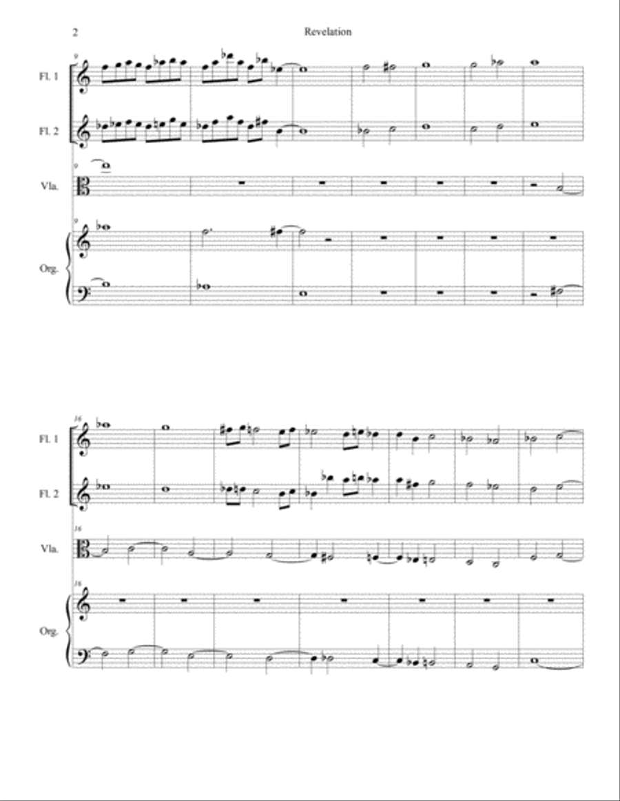 Revelation Revelation Small Ensemble scores gallery preview page 3