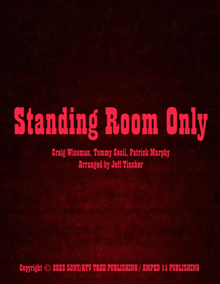 Book cover for Standing Room Only