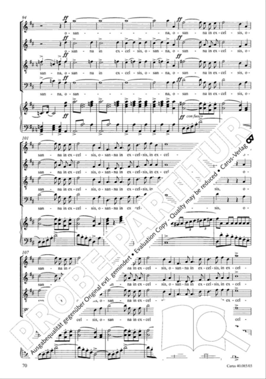 Missa pro defunctis Missa pro defunctis 4-Part scores gallery preview page 71