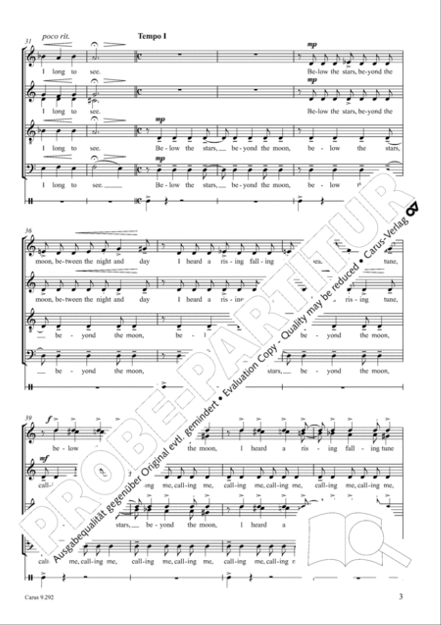 A Hope Carol 4-Part scores gallery preview page 4