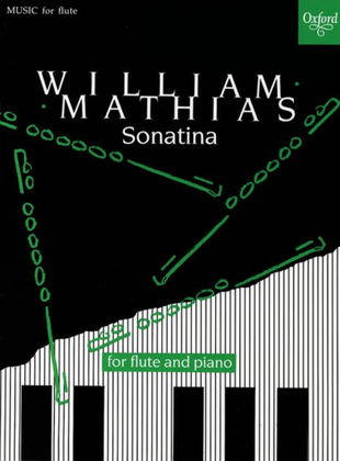 Book cover for Sonatina for flute and piano