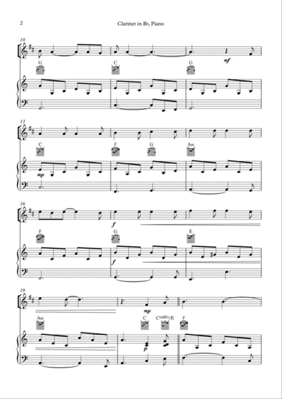 Hallelujah Small Ensemble scores gallery preview page 2