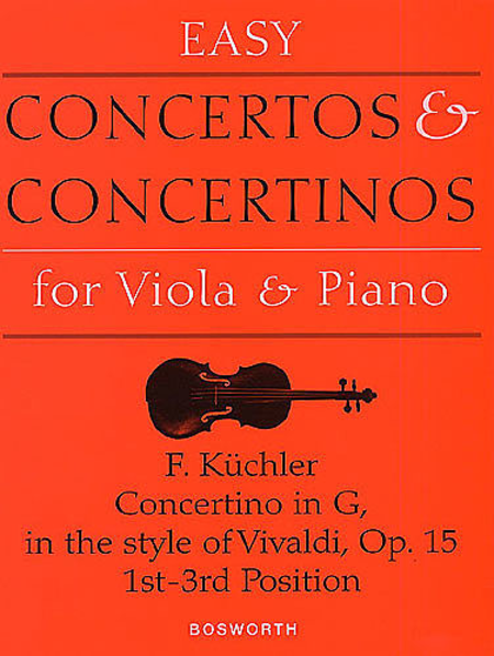 Concertino in G Op. 15 (Viola/Piano)