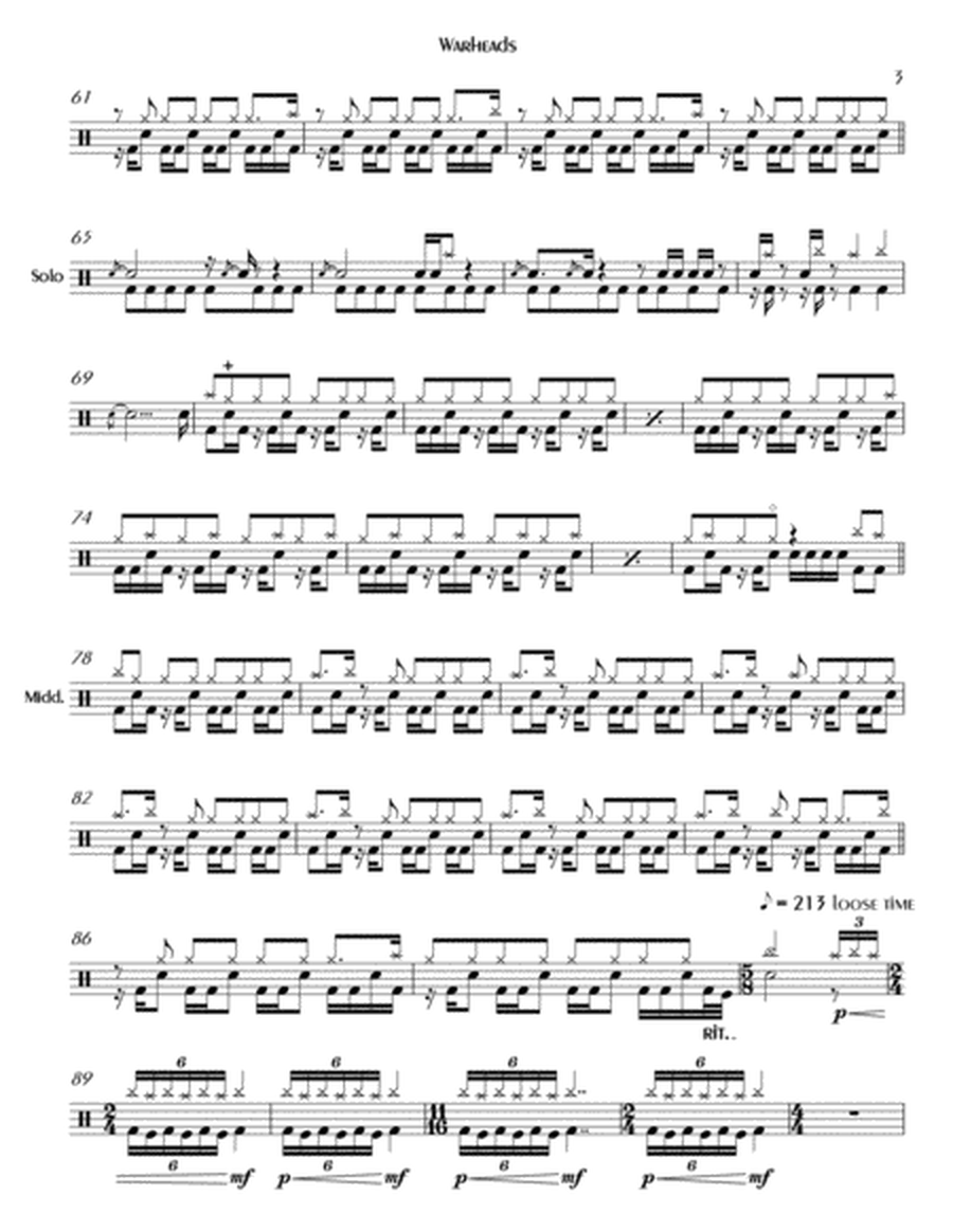 Extreme: III Sides to Every Story (Full Drum Transcription)