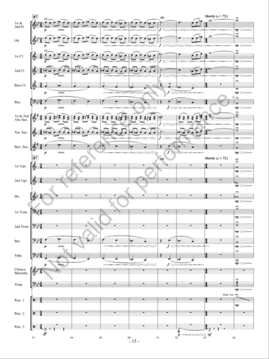 Crush Concert Band scores gallery preview page 16