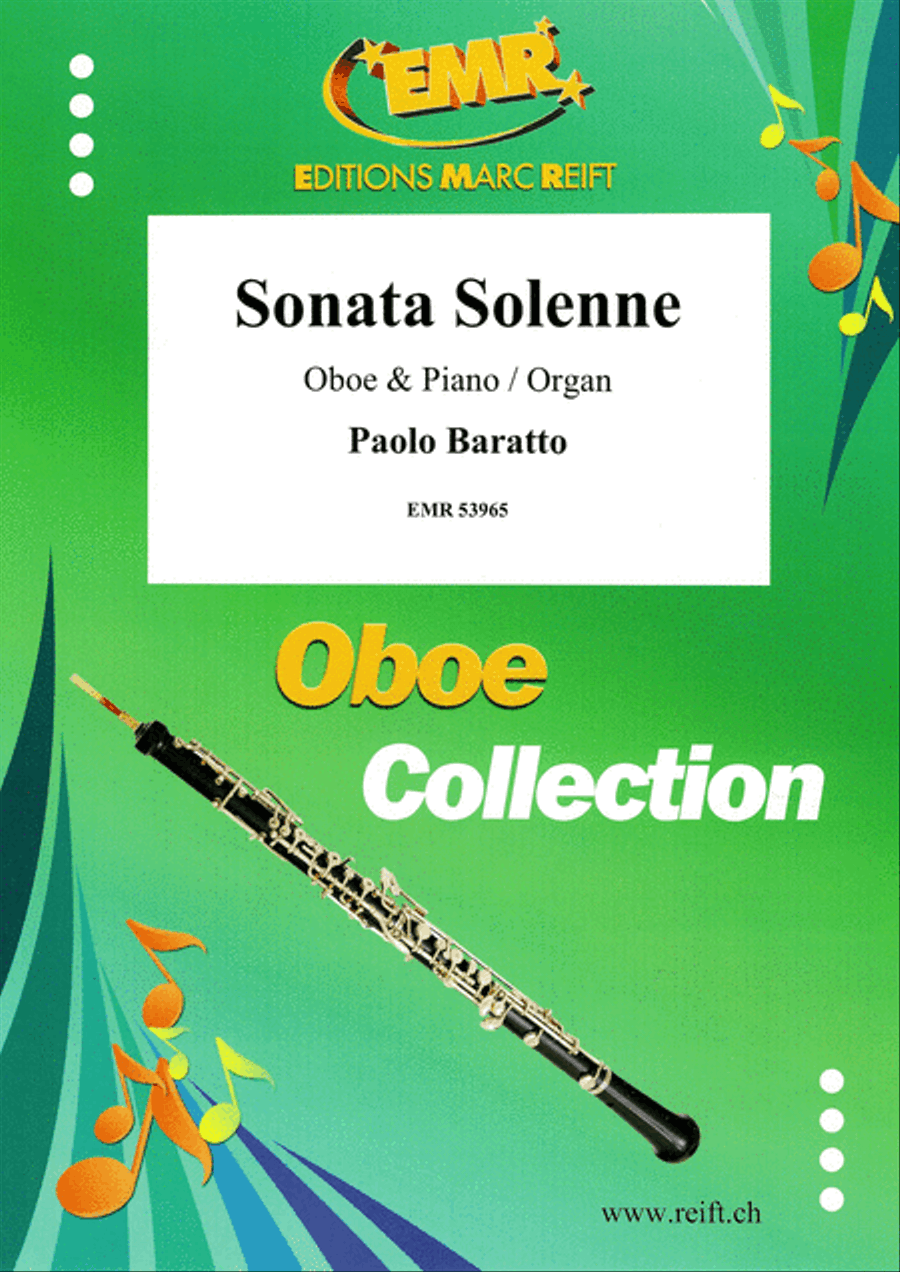 Sonata Solenne Organ scores gallery preview page 1