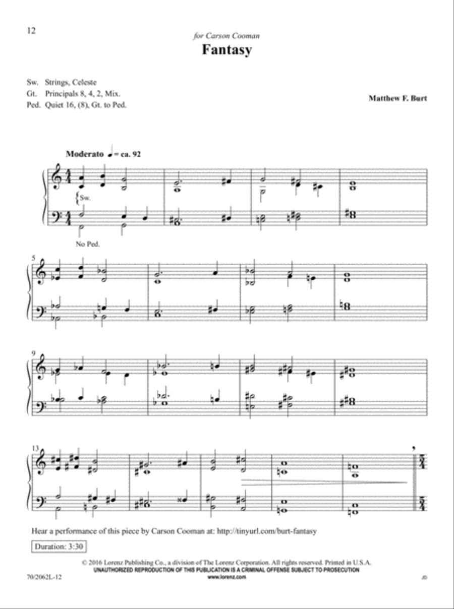 The Sacred Organ Library, Vol. 2 Organ Solo scores gallery preview page 8