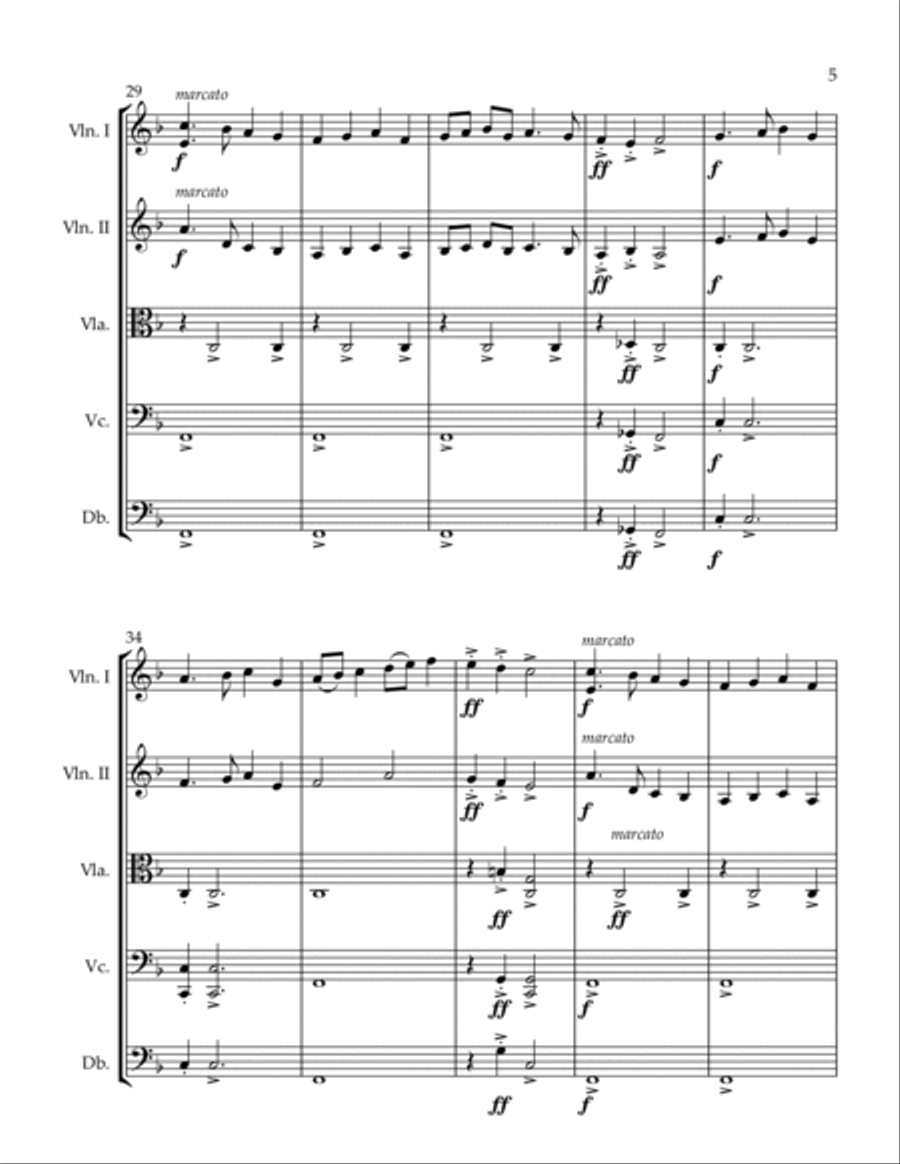 The Sounds of Christmas The Sounds of Christmas String Orchestra scores gallery preview page 5