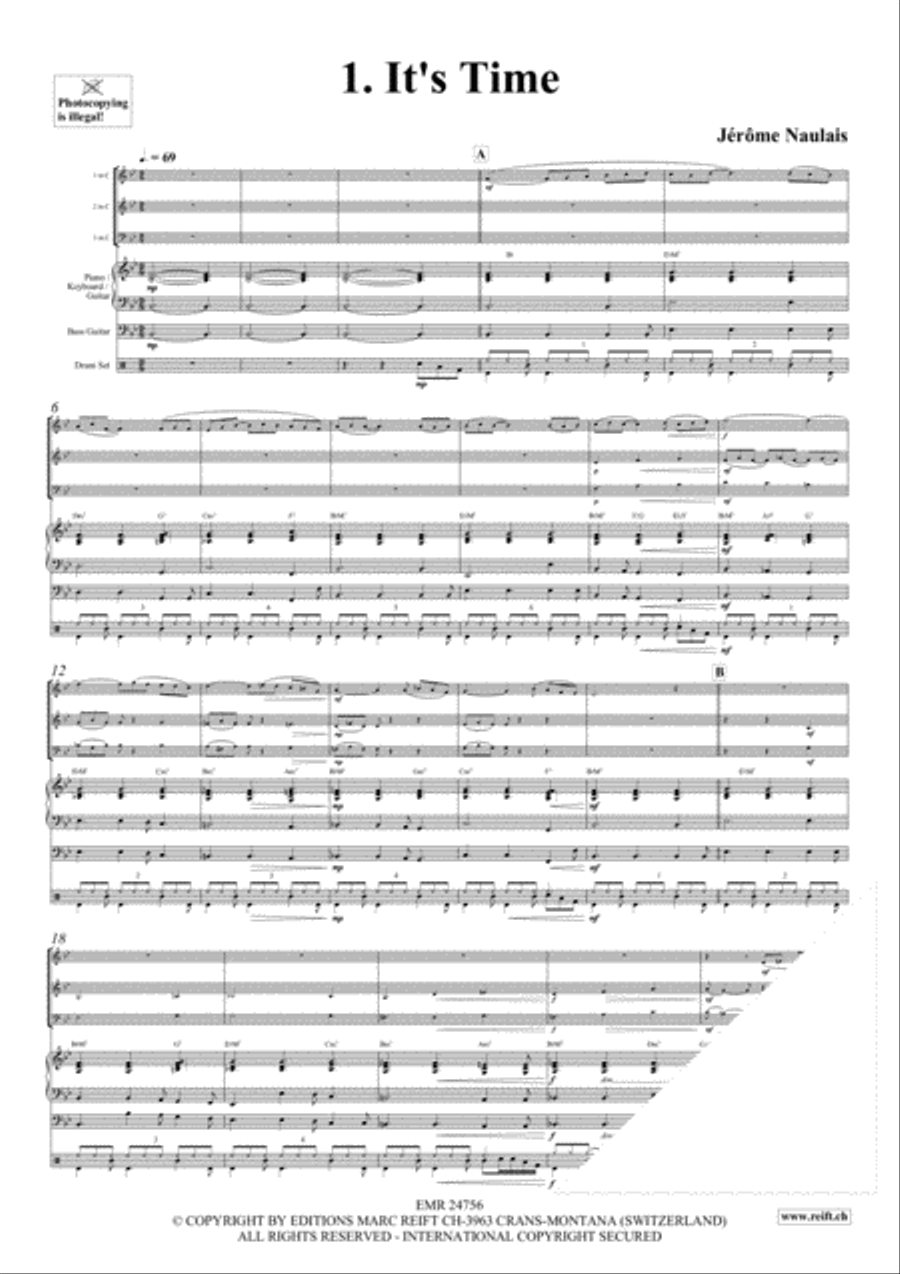 Play With Your Band Volume 3 Woodwind Ensemble scores gallery preview page 4