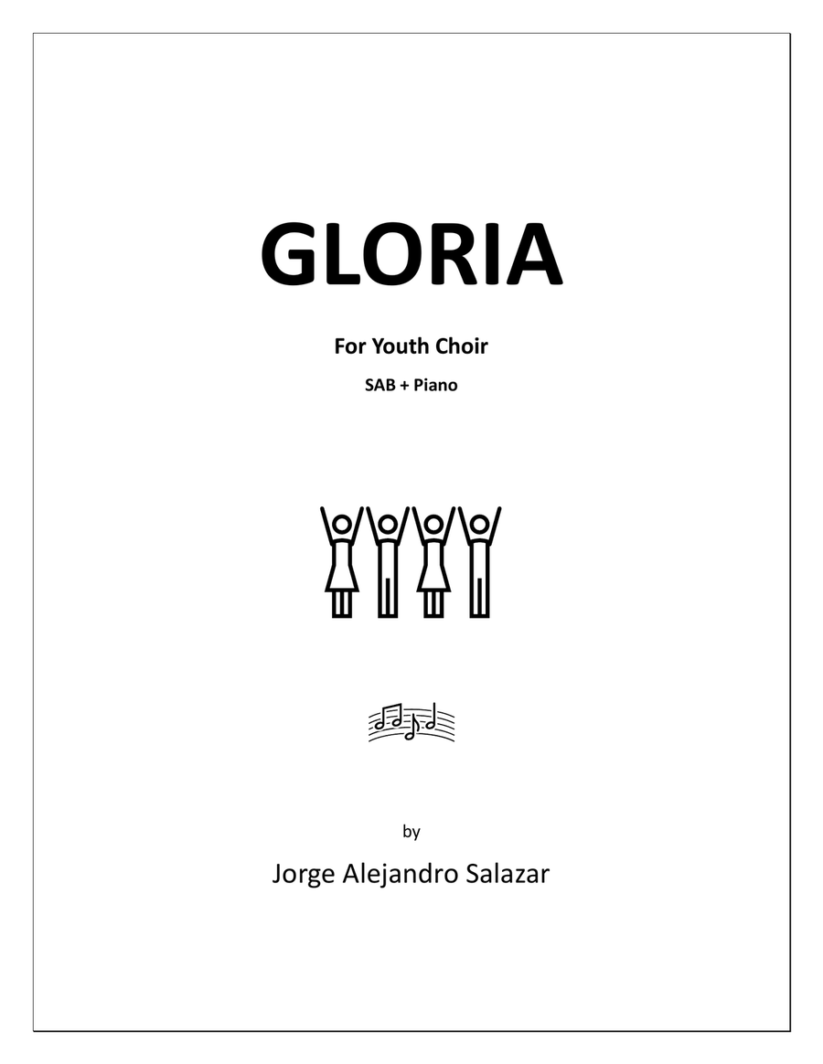 GLORIA 3-Part scores gallery preview page 1