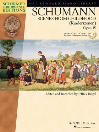 Book cover for Schumann – Scenes from Childhood (Kinderscenen), Opus 15
