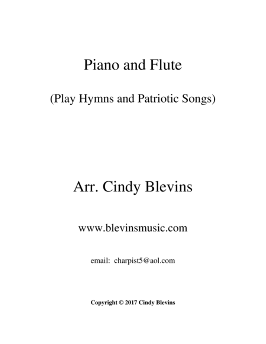 Piano and Flute (Play Hymns and Patriotic Songs) Flute Solo scores gallery preview page 6