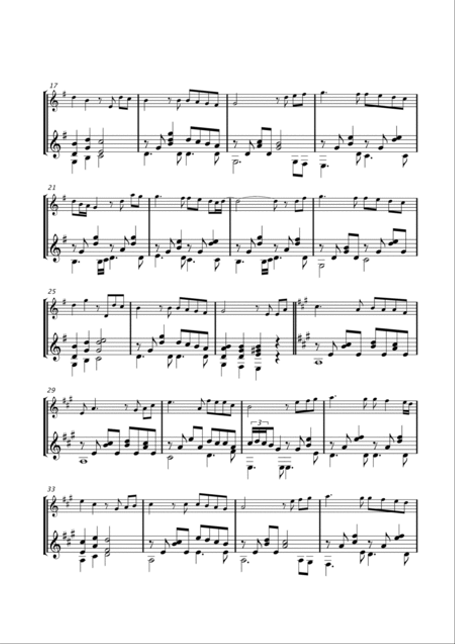 You Raise Me Up Guitar scores gallery preview page 4