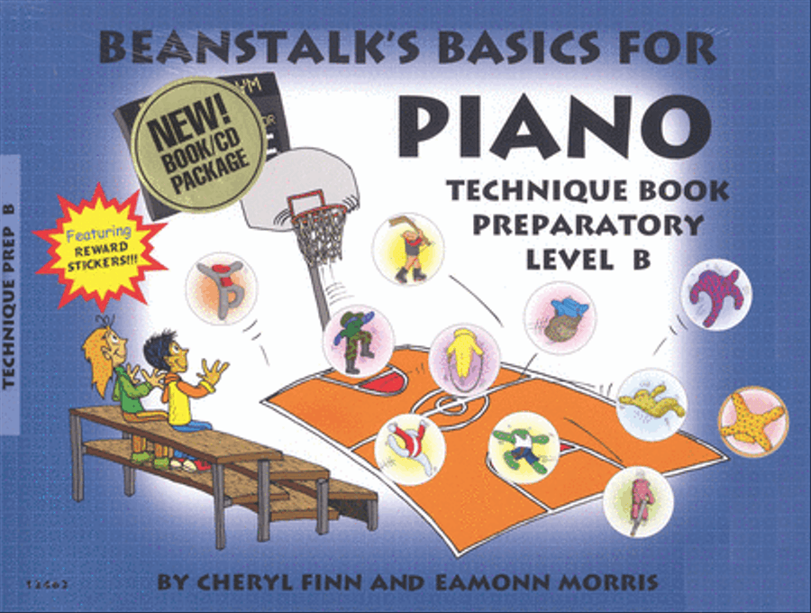 Beanstalk's Basics for Piano - Technique Books Piano Method scores gallery preview page 1