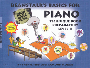 Book cover for Beanstalk's Basics for Piano - Technique Books
