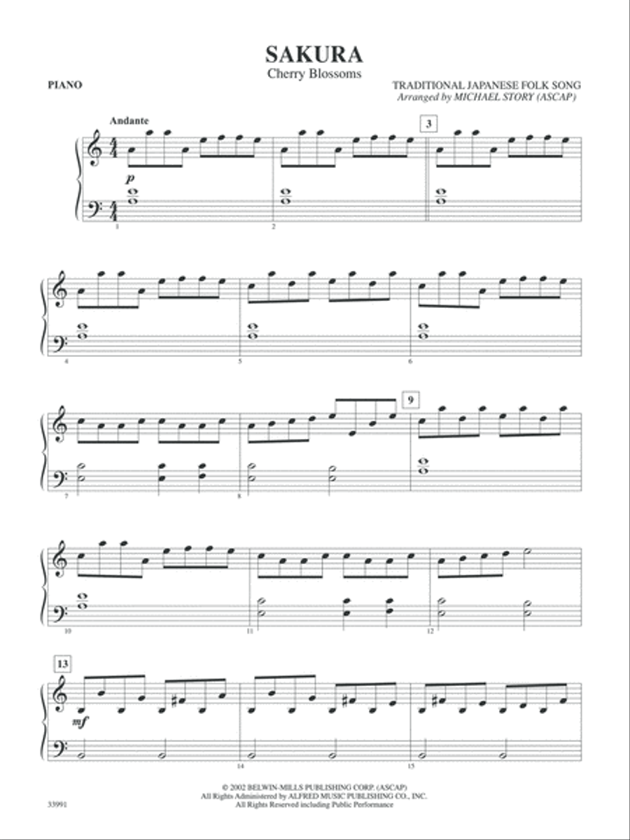 Around the World in One Concert: Piano Accompaniment Orchestra scores gallery preview page 4