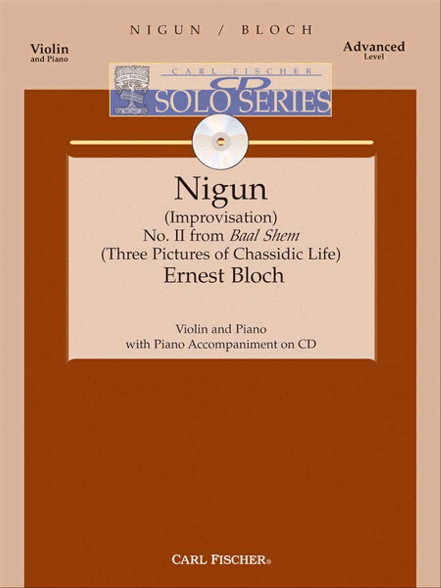 Nigun (Improvisation) Violin Solo scores gallery preview page 1